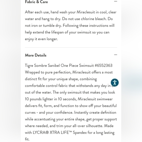 MAGICSUIT Tigre Sombre Sanibel One Piece Swimsuit Size US14 - Picture 13 of 14